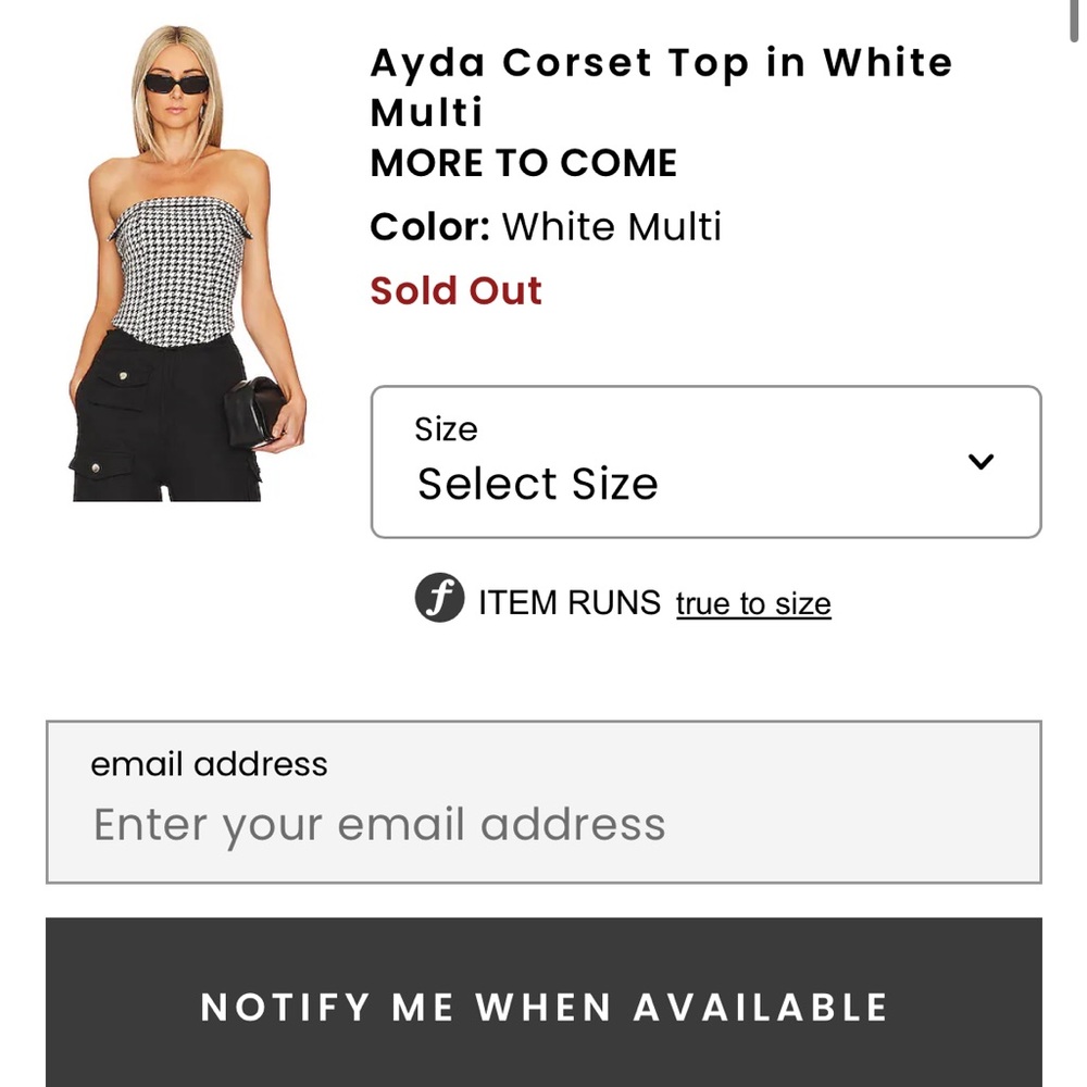 Ayda Corset Top in White Multi